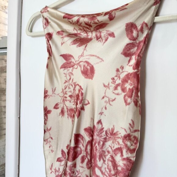 NWT Reformation Anaiis Silk Maxi Dress Cameo Rose Floral Print 10 - Picture 5 of 15
